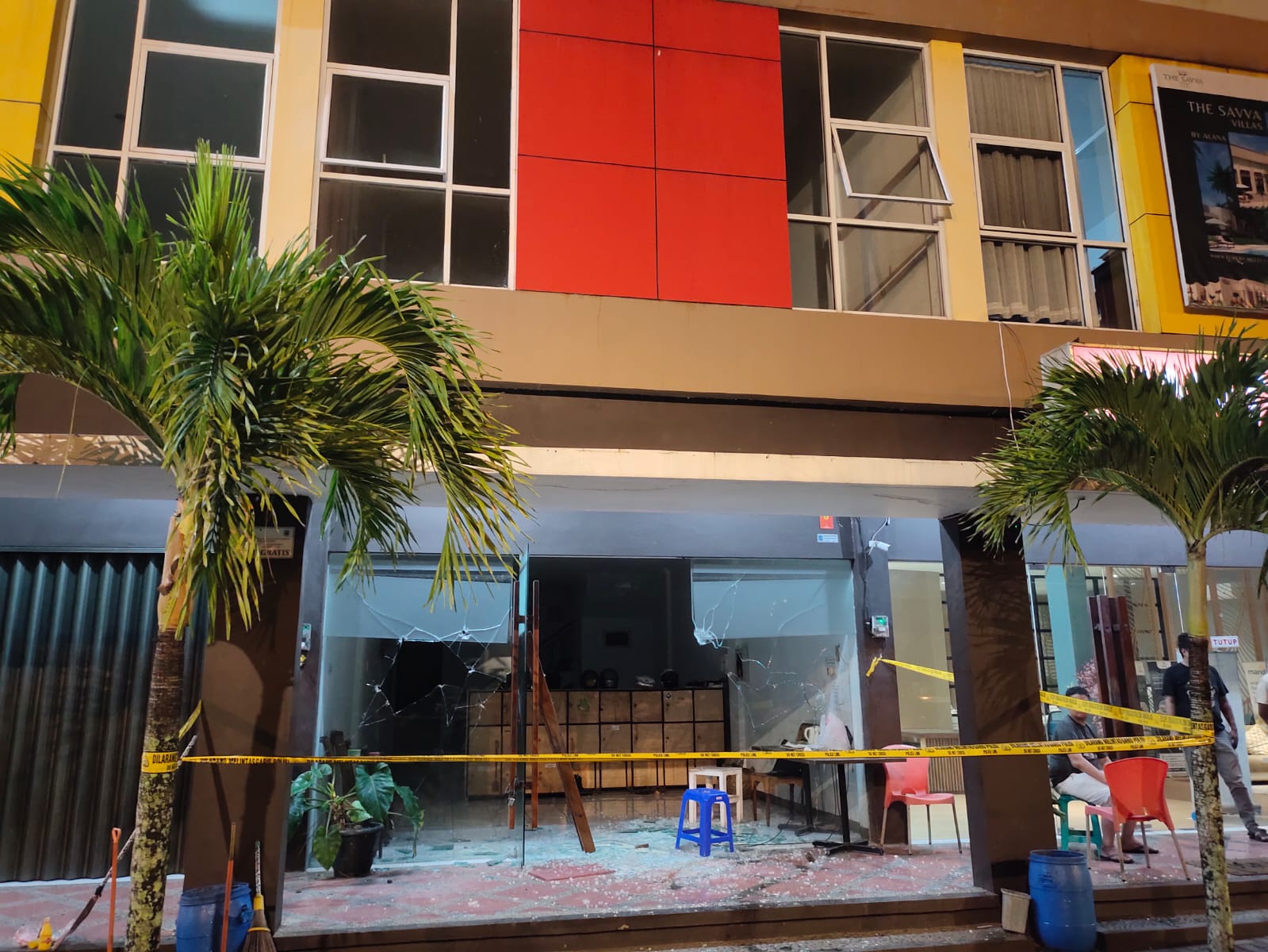 Kantor PMB Diserang Kelompok Tak Dikenal, Dua Satpam Luka-Luka, Ormas dan Masyarakat Peduli Pangandaran Kutak Tindak Kekerasan 