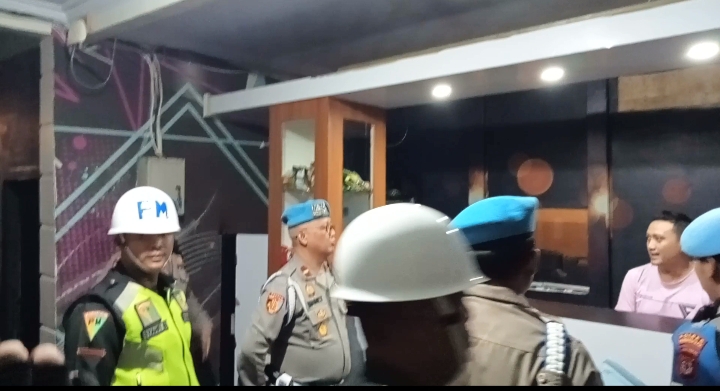 Jelang Hari Bhayangkara, Propam dan Denpom Pangandaran Razia Tempat Hiburan Malam
