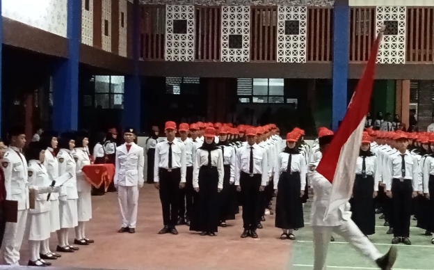 Bupati Citra Pitriyami Kukuhkan Calon Paskibra Kabupaten Pangandaran Tahun 2025